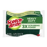 3-Pack Scotch-Brite Heavy Duty Scrub Sponge